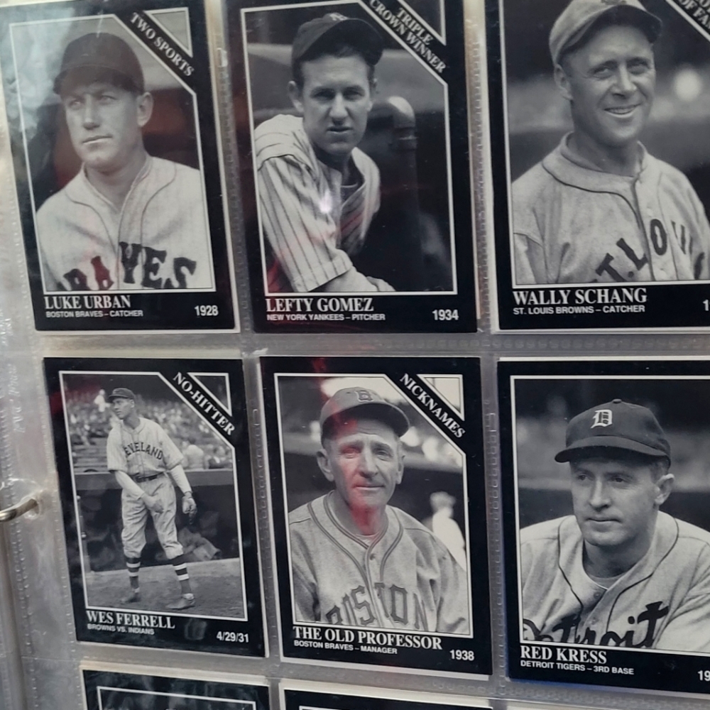 Baseball cards